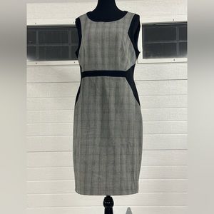 Vince Camuto Work Dress, Office dress, black and grey dress